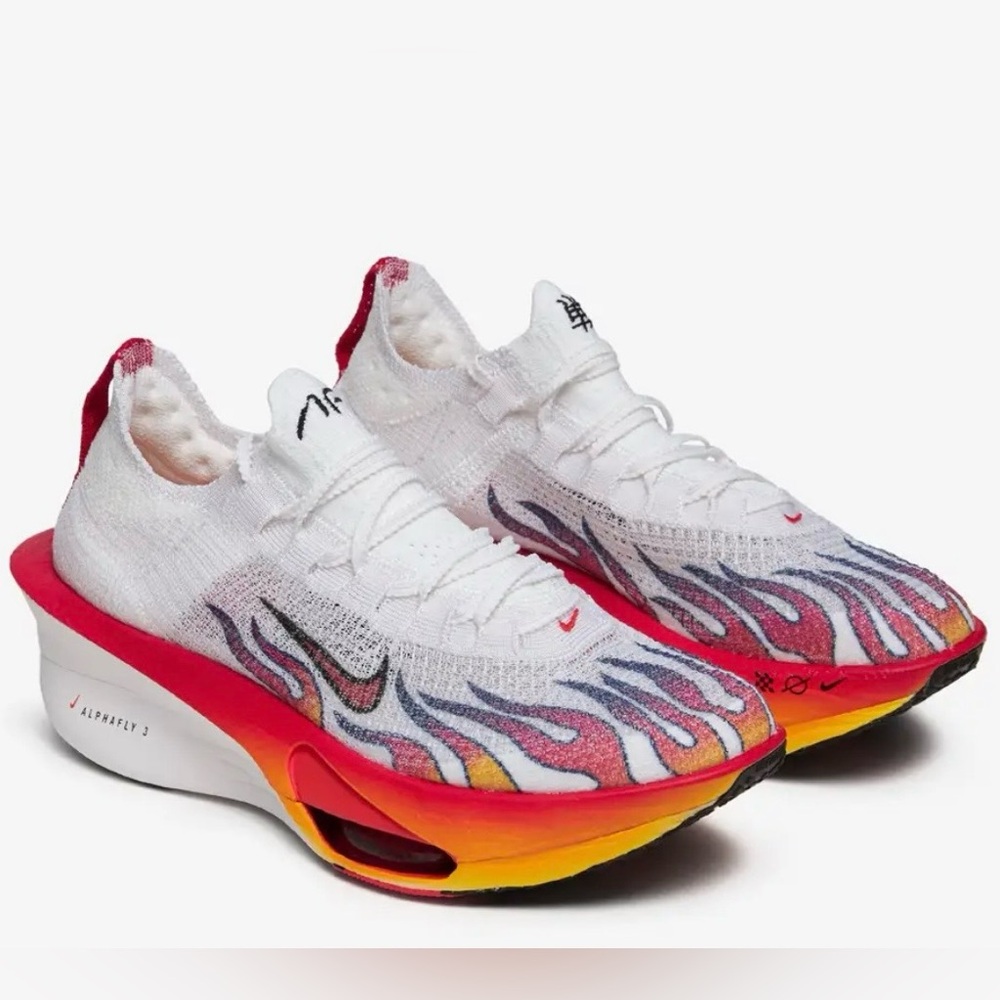 Nike Alphafly 3 🔥 ZoomX Ekiden Habanero Flame Running Shoes 12 14 HQ3501-100 - Picture 5 of 12